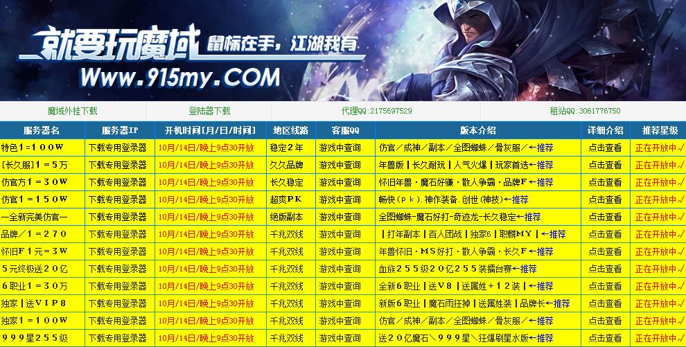 各个魔域私服发布网流量占比分析 - 轩辕网