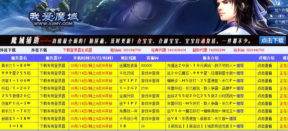 各个魔域私服发布网流量占比分析 - 轩辕网