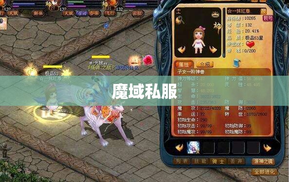 魔域私服网址 会变色的BB - 轩辕网