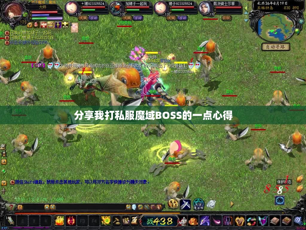 分享我打私服魔域BOSS的一点心得 - 轩辕网