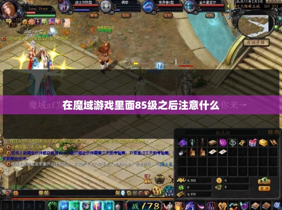 在魔域游戏里面85级之后注意什么 - 轩辕网