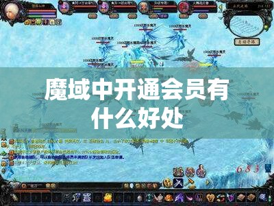 魔域中开通会员有什么好处 - 轩辕网