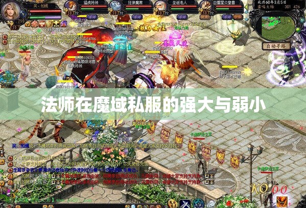 法师在魔域私服的强大与弱小 - 轩辕网