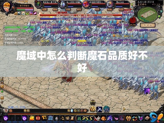 魔域中怎么判断魔石品质好不好 - 轩辕网