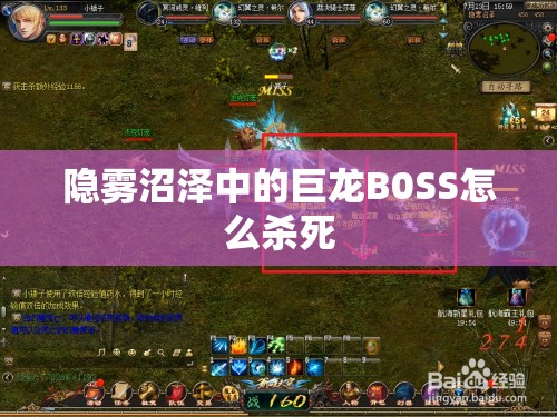 隐雾沼泽中的巨龙B0SS怎么杀死 - 轩辕网
