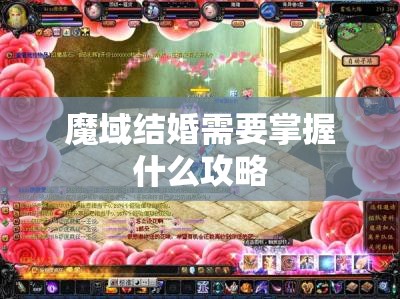 魔域结婚需要掌握什么攻略 - 轩辕网