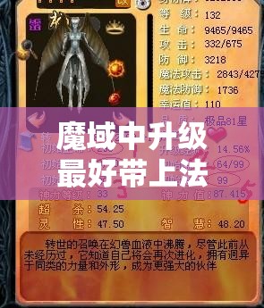 魔域中升级最好带上法师型宝宝 - 轩辕网