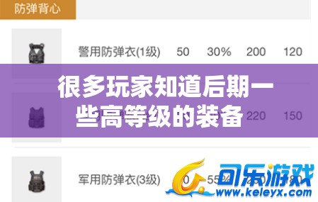 高等级装备的耐久度通常都是比较大的 - 轩辕网